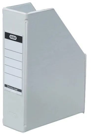 Elba A5-dokumenthållare med 60 mm ryggbredd, vit färg