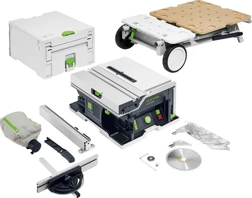 Festool Batteridriven bordsåg CSC SYS 50 EBI-Basic-Set