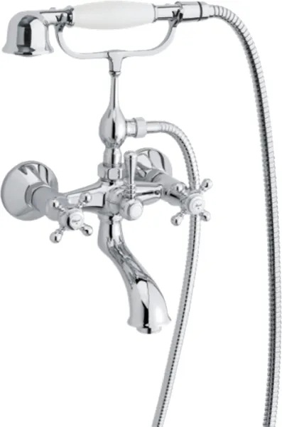 Damixa Tradition duschblandare för badkar/dusch med handdusch, krom