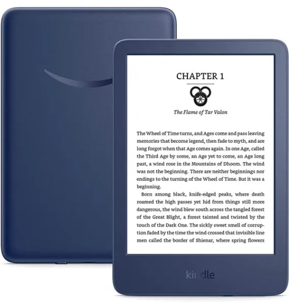 Amazon Kindle 16GB - Denim Blue (Ingen annonser)