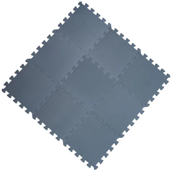 Skumlekmatta Bekids, Dammig Blå 9 st