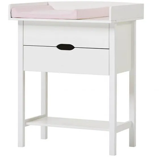 Hoppekids ISABELLA skötbord med rosa skötbädd