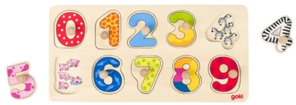 Pussel, "lär dig räkna"