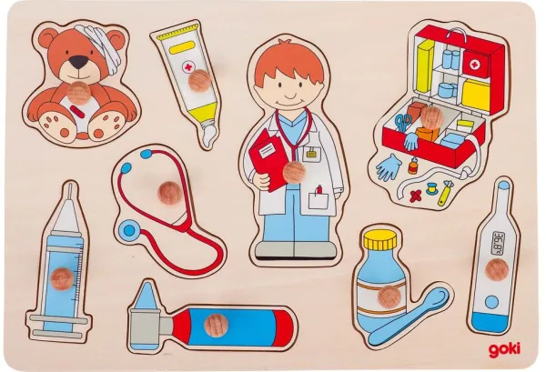 Pussel, hos läkaren