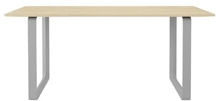 Muuto 70/70 Matbord 170x85 Ekfanér/Grå