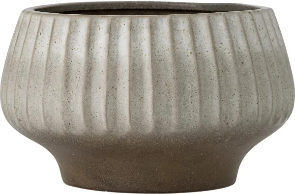 Assie, Krukväxtskydd, grå, stengods